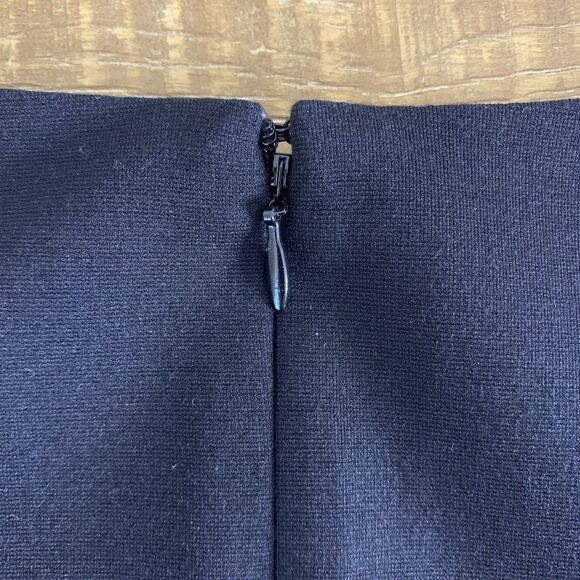 Boston Proper sleeveless faux leather dress black size 2 - Picture 5 of 8